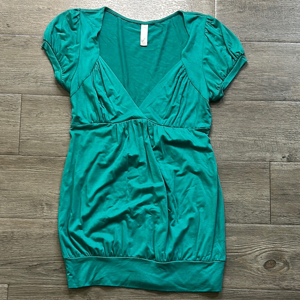 Lush Teal Top